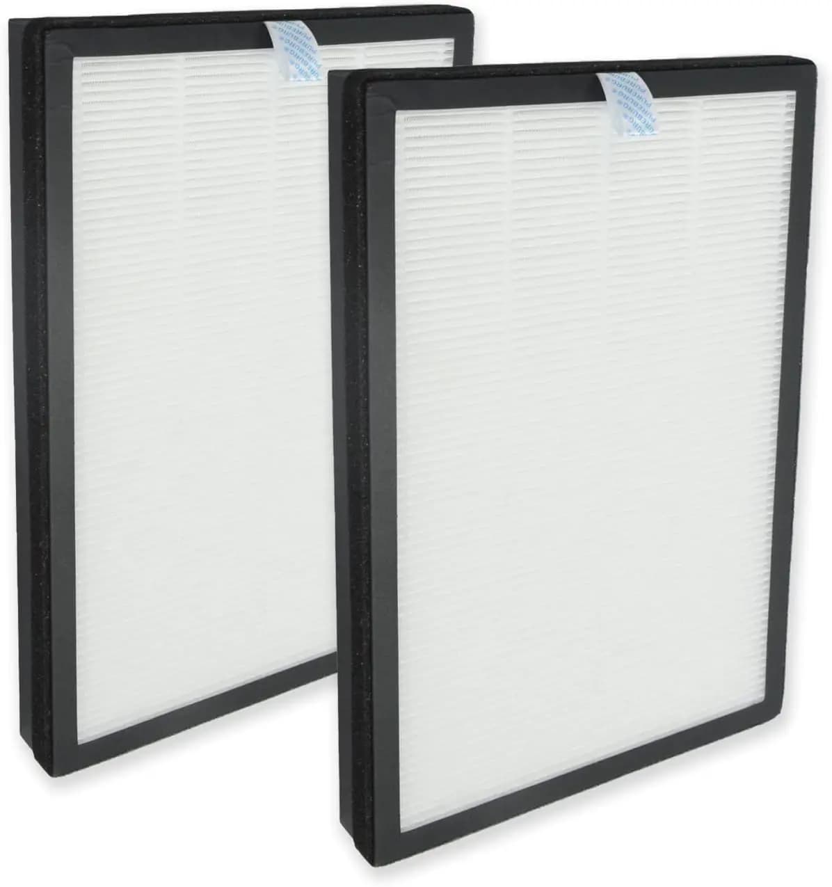 Filtri di Ricambio Compatibili con Purificatore d'Aria HIMOX H04, Confezione da 2, Filtro HEPA H13 e Carbone Attivo 2-in-1, Filtrazione a 4 Stadi
