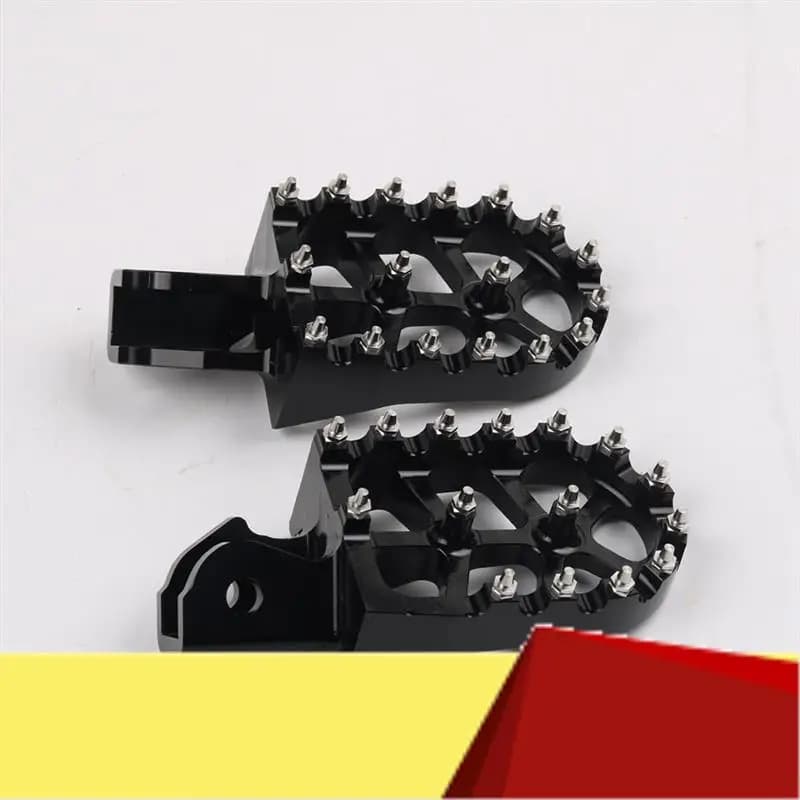 Moto Poggiapiedi Pedane Pedane Resto Pedale Per Sur Ron Surron Light Bee XS Off-Road Bike (Nero) Accessori di Ricambio-