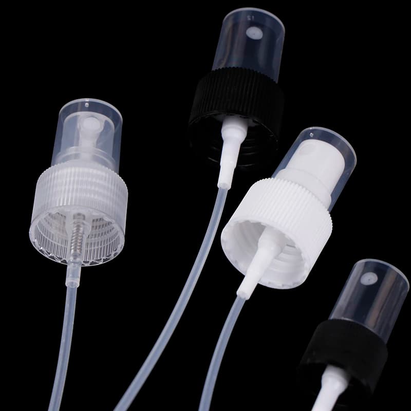 10PCS 18/20/24mm flacone Spray portatile top pompa ugello per profumo testa per nebulizzatore Fine accessori per flaconi Spray di ricambio