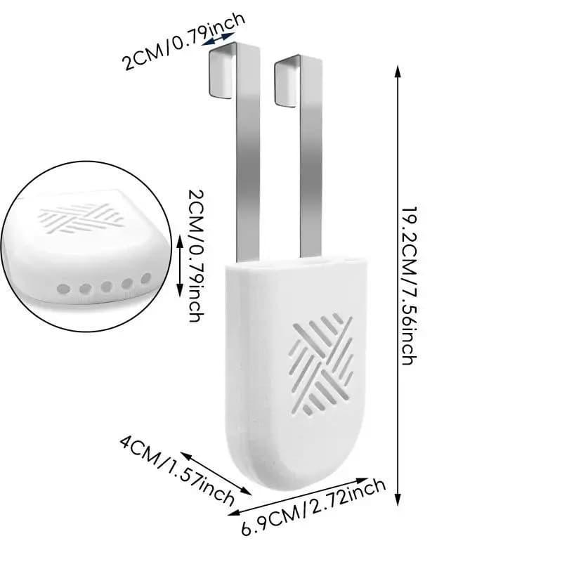 (BF06)Toilet Tank Cleaning Tablet Holder Toilet Bowl Tablet Hanging Organizer Tablet Bracket For Universal Toilet Cleaner Caddy