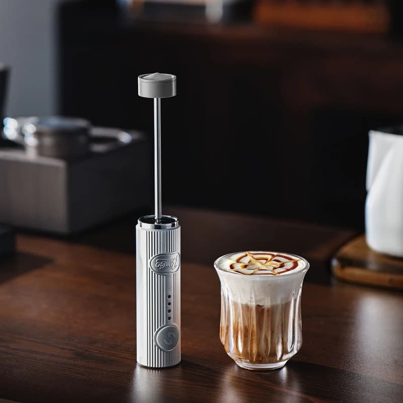 Portable Electric Milk Frother Foam Maker Handheld Rechargeable Foamer High Speeds Drink Mixer Egg Beater Cooking Tools