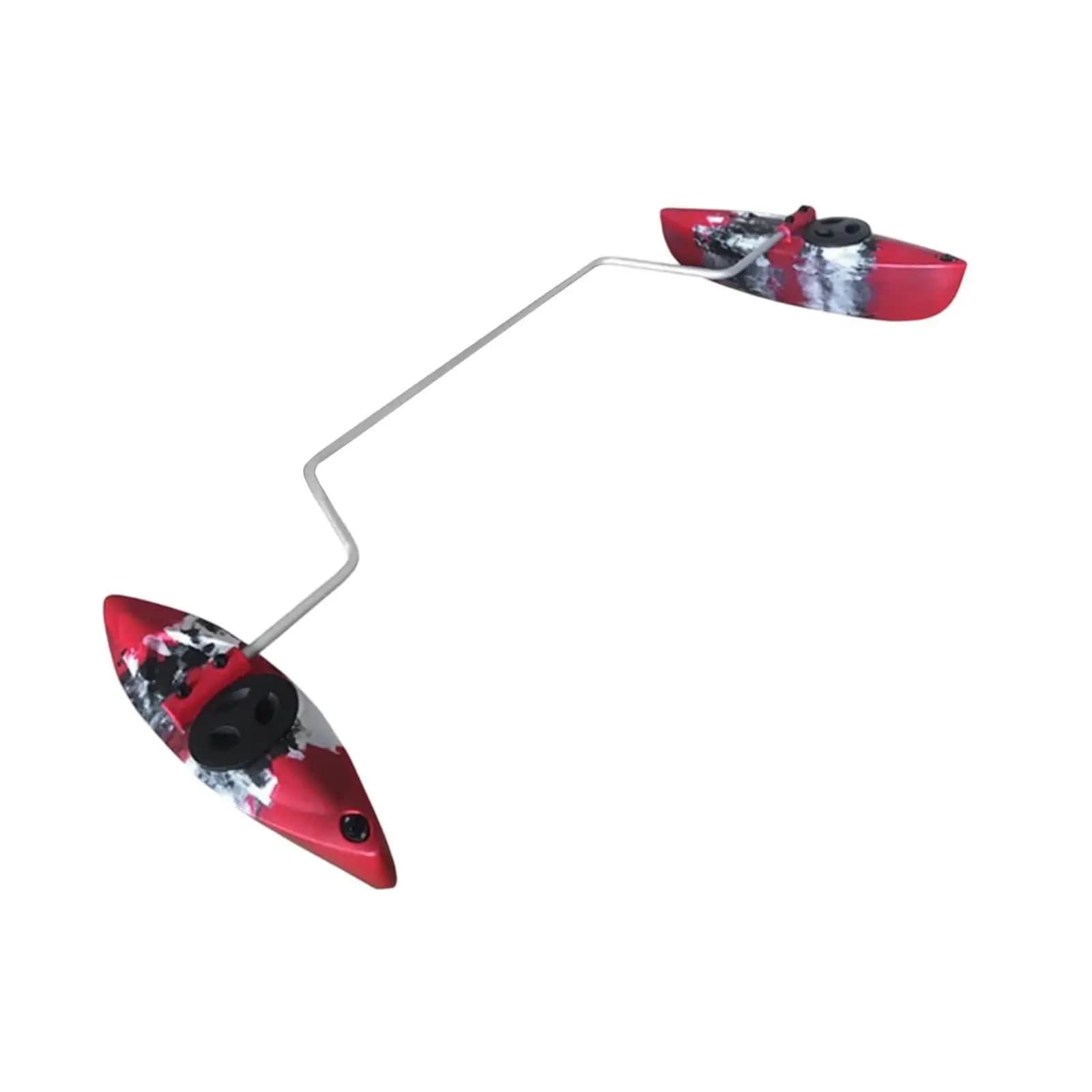 Stabilizzatore per Kayak, Galleggiante Regolabile in Plastica e Alluminio, Bracci di Bilanciamento per Canoa, Protezione per Barche da Pesca