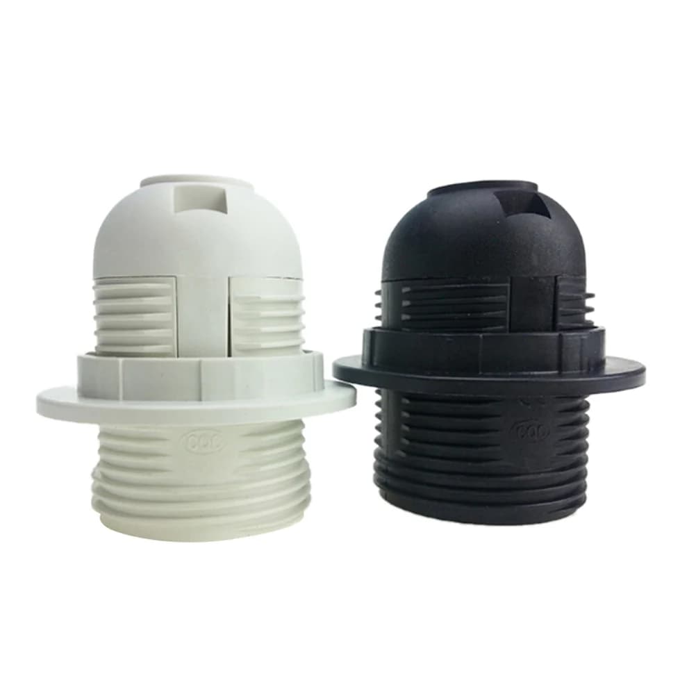 1PCS Small Screw 250V 4A E27 Light Bulb Lamp Holder Pendant Socket Lampshade Ring