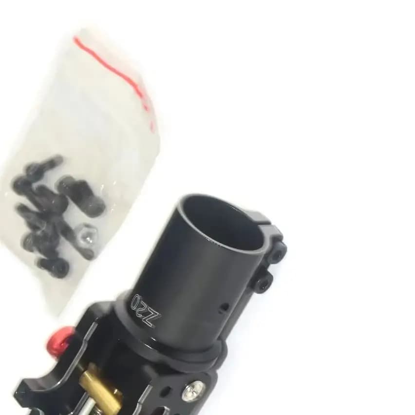 Braccio Pieghevole in Alluminio CNC Aggiornato V3 Z20 con Doppio Blocco a Vite Automatico per Tubi da 20mm di Diametro per Droni RC Quadricotteri Multirotore