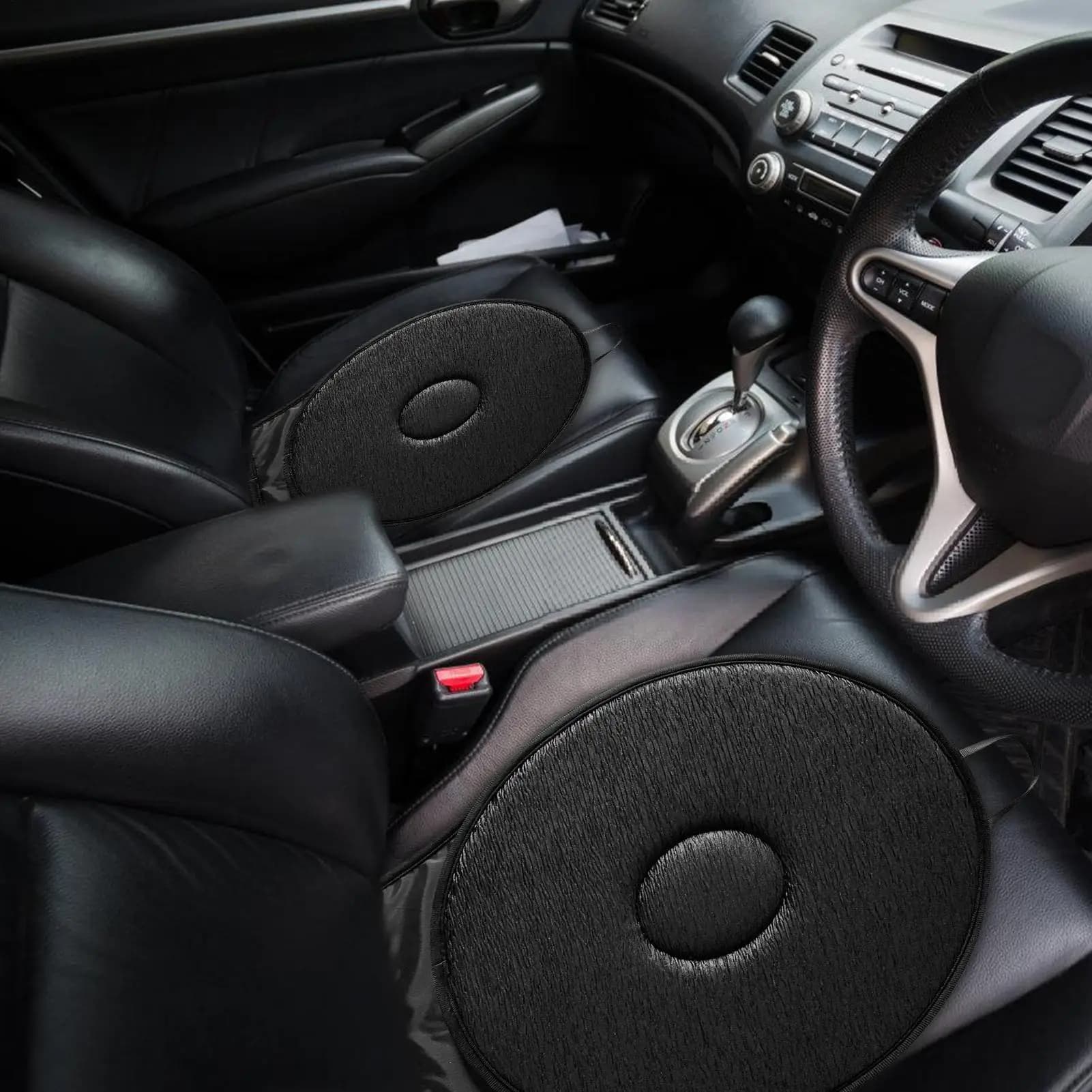 360 Degree Swivel Mat Swivel Seat Cushion Rotating Car Seat Support Cushion For Senior Old Men Truck SUV Vehicle Lounge Office