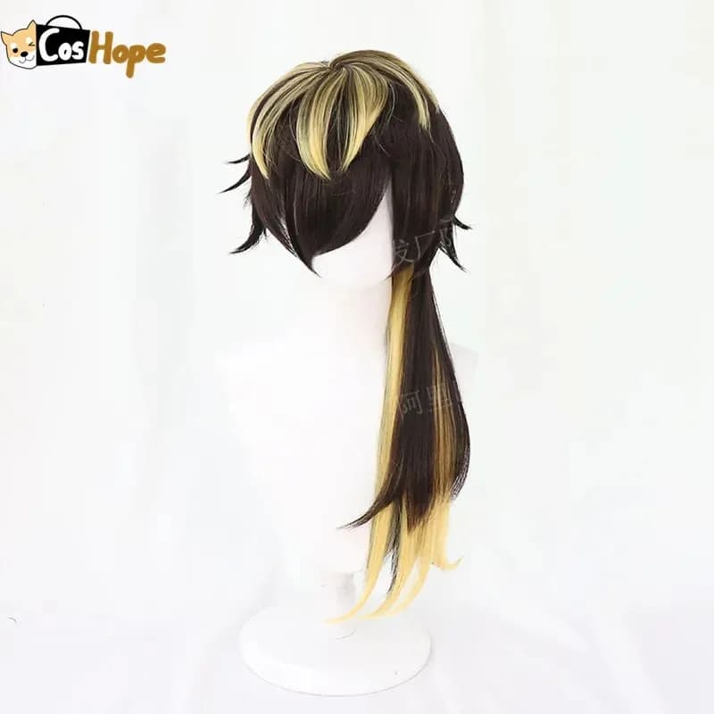 Parrucca Jyushi Aimono Anime Cosplay Parrucca sintetica resistente al calore;3, c'5.b;8'