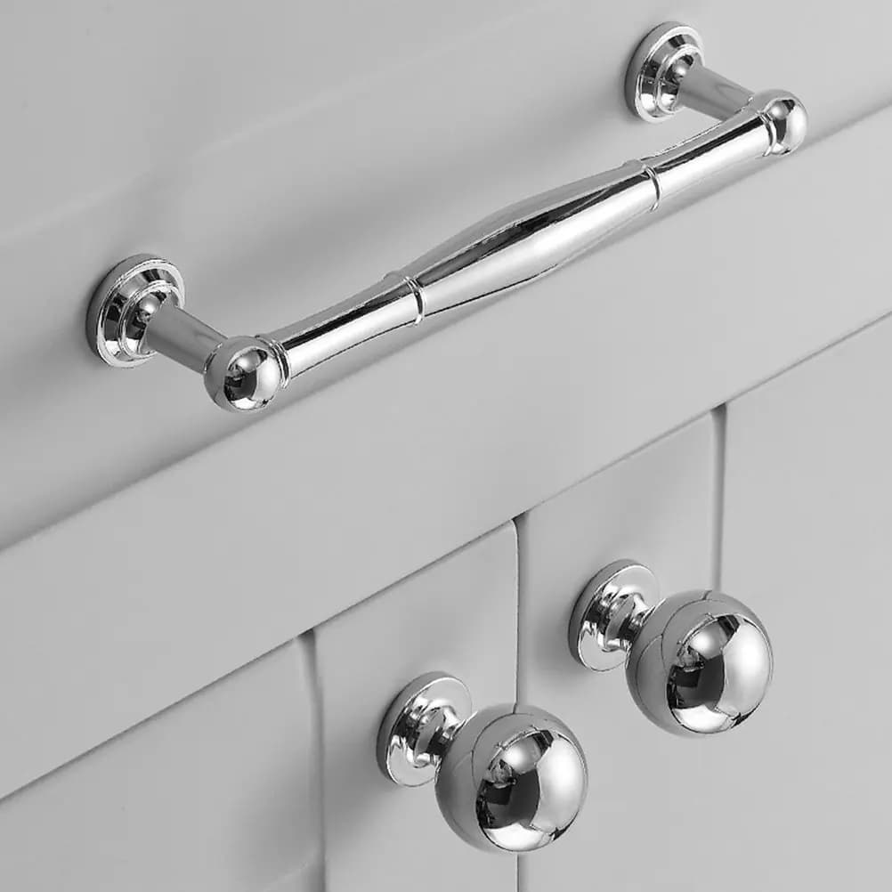 Maniglia per mobile in ottone, pomello per cassettiera, tirante per armadio, maniglia per porta, ferramenta chic e robusta, decorativa in metallo per la casa