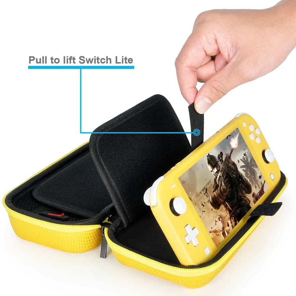 Per Nintendo Switch Lite Storage Bag custodia rigida in EVA Console di gioco portatile custodia protettiva per Switch Lite accessori di gioco