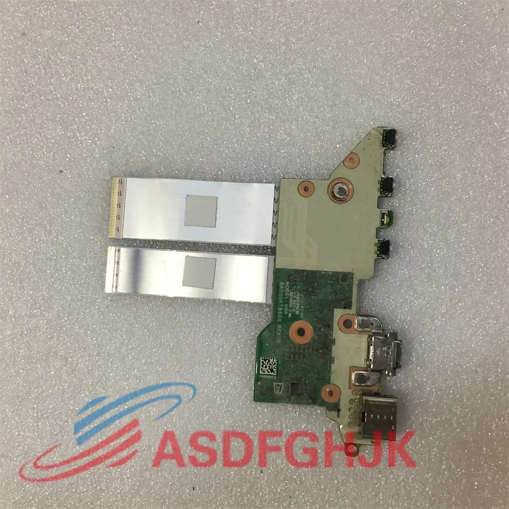 Scheda di espansione USB DA00GKTB6D0 per HP Fortis X360 11 G3 G4 G5 Chromebook, testata e funzionante con cavi.