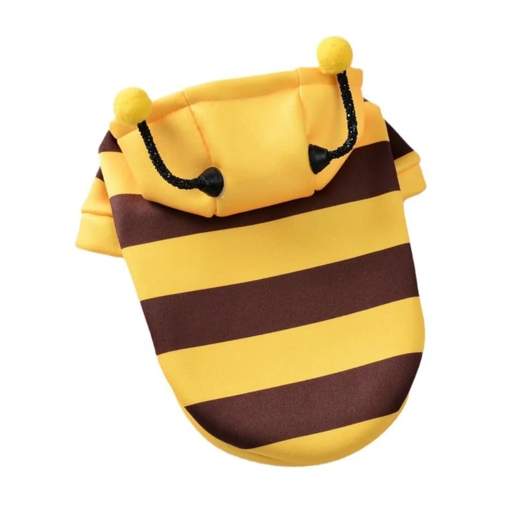 Pet Dog Bee Costume Dog Clothes for Small Dogs Cute Funny Bee Hoodies Pet Easter Halloween Party Supplies for Small Dogs Cats