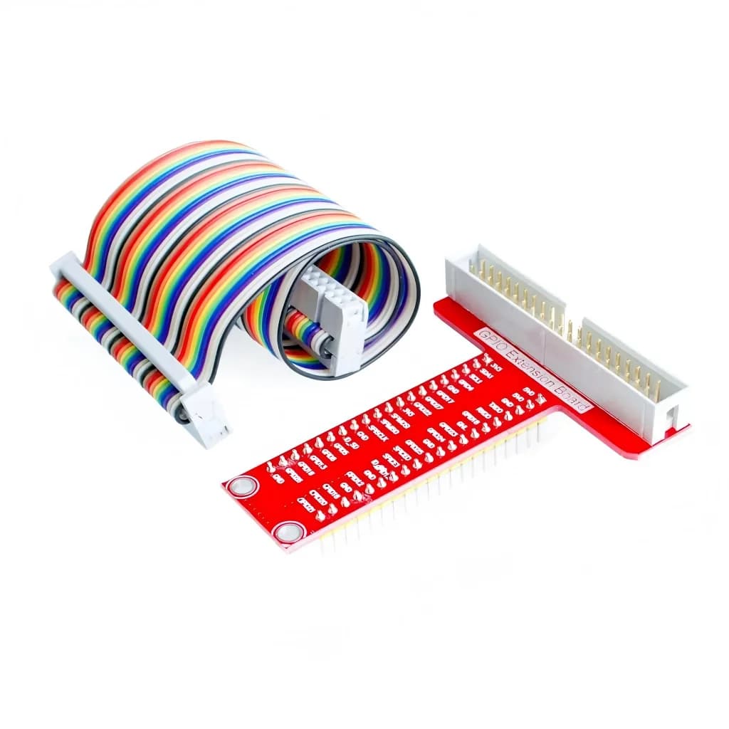 Scheda di espansione GPIO tipo T con cavo 40P, kit di espansione fai-da-te per Raspberry Pi 3B+/4B