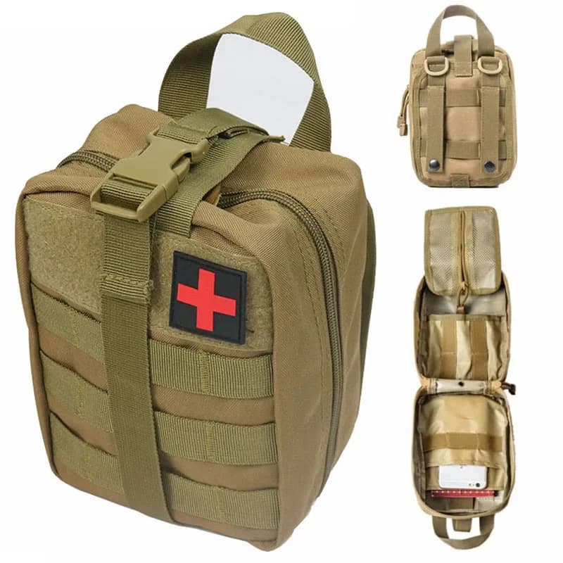 Tactical First Aid Kit Medical Kit Emergency Outdoor Military Hunting Vehicle Camping Survival Tool Military Fishing Bag