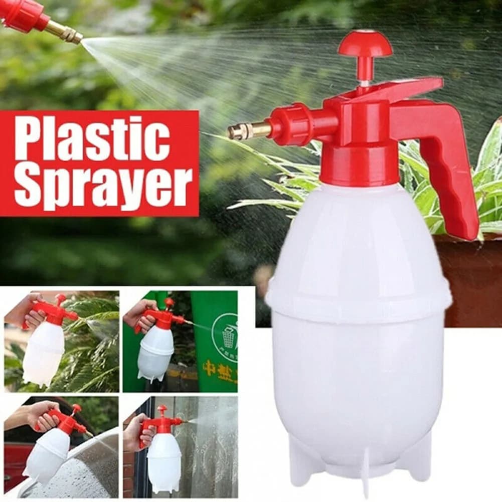 1PC 0.8 L Lavatrice per auto Pompa a mano Spruzzatore a pressione Bottiglia Pressurizzata Acqua Spray per lavaggio auto ad alta pressione Bottiglia spray per la pulizia dell'auto