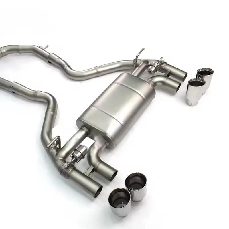 Stainless Steel Shoe System for Competition C F87 2018+, Shoe Tube and Silencer for Improve Performance and Sound