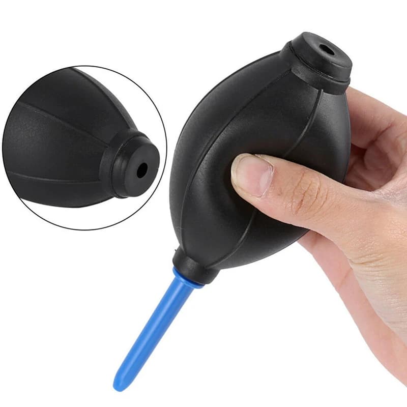 Detergente per la pulizia del ventilatore della polvere della pompa d'aria con bulbo in gomma per il filtro dell'obiettivo della fotocamera digitale