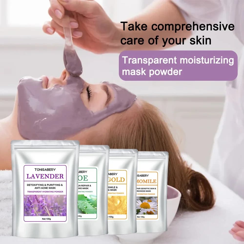 DIY SPA Beauty salon Home use Whitening Pink Gold Peel Off Soft hydro mask for face Mask powder Skin Care