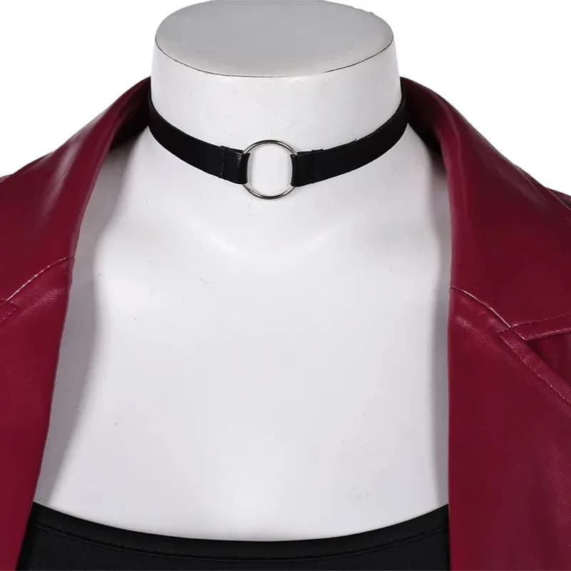 25COSMaria Cosplay Vino Rosso Giacca Costume Silent Game Hill 2 Re Gioco di ruolo Vestito Cintura Abiti Donna Travestimento Halloween Party Sui