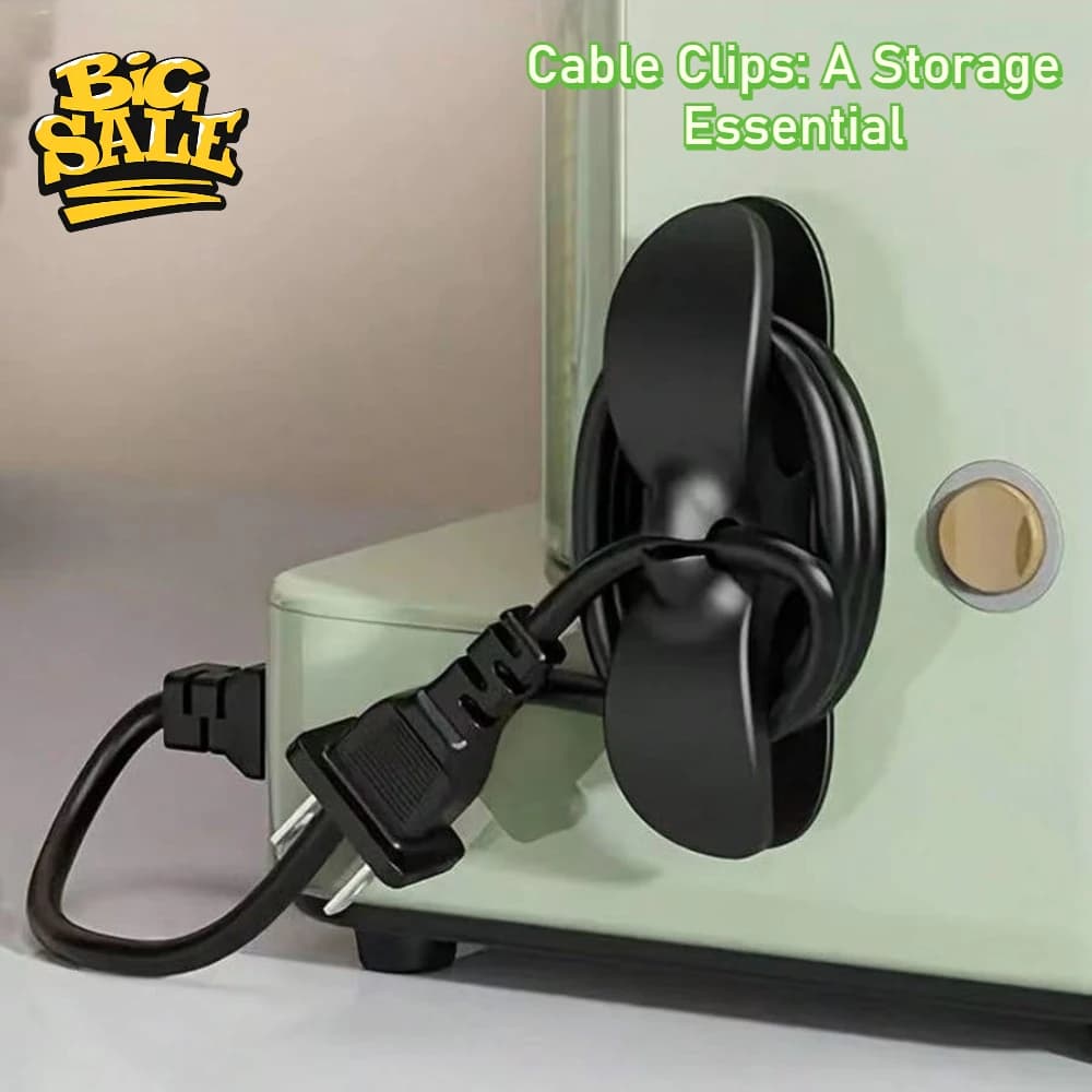 Strumento di fissaggio del sistema di gestione della clip per l'organizzazione dei cavi per la conservazione dei cavi dei dati desktop Accessori elettrici per la casa