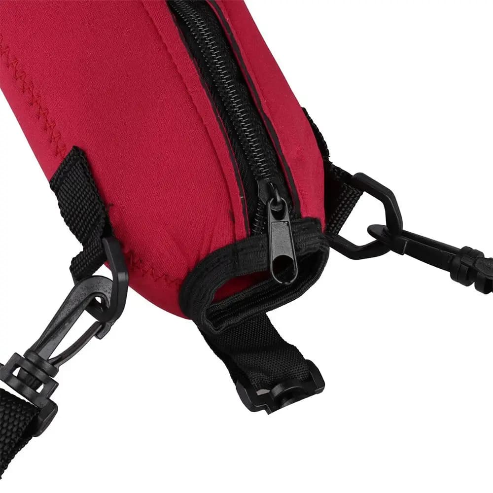 Custodia portatile da 750 ml Custodia regolabile per bottiglia Borsa porta bottiglia Tracolla Porta bottiglia d'acqua