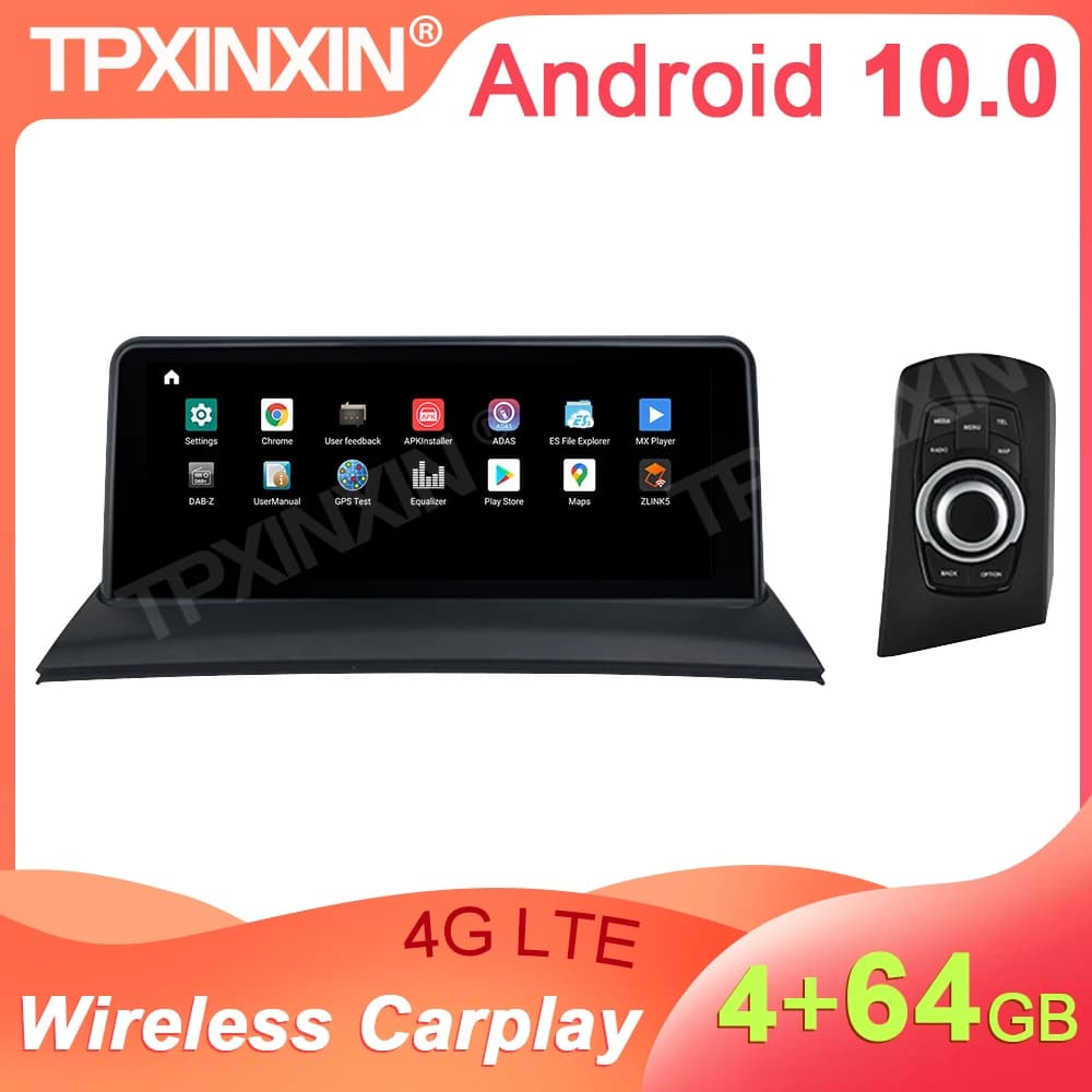 10.25 Inch HD Screen For BMW X3-E83 2006-2010 Wireless Carplay Multimedia Display Screen GPS Navigation Stereo Android13 Auto