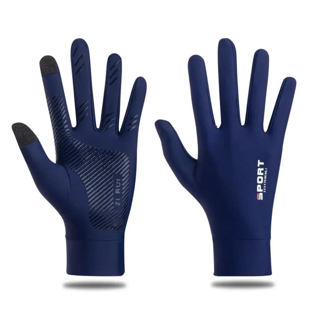 Guanti estivi con protezione UV, guanti sottili elastici anti-UV, guanti traspiranti antiscivolo per ciclismo, guanti da corsa