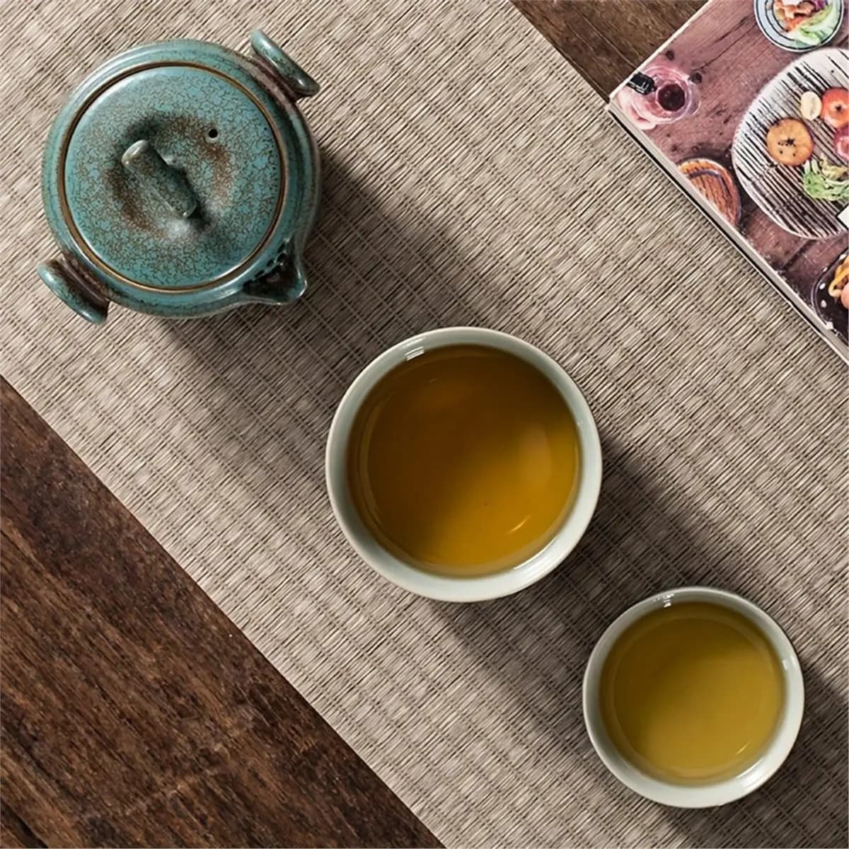 2026 Trend Handmade Ceramic Teapot and Tea Cup Set for Travel, , Living Room, Camping - Portable and Gift