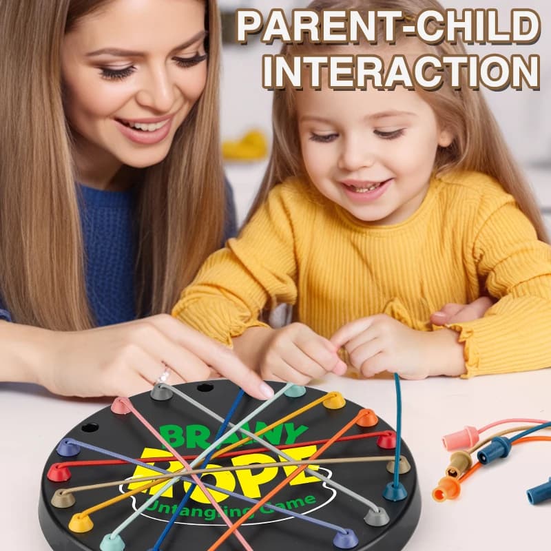 Risoluzione di sfide sulla corda: coltivare il pensiero logico dei bambini nei giocattoli puzzle, focalizzando i giocattoli sbloccanti attraverso i giochi da tavolo