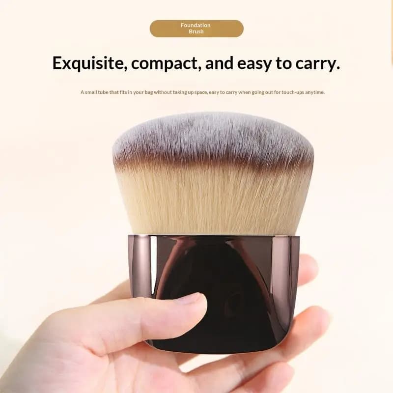 1 Pennello per Fondotinta, Pennello per Blush e Cipria, Pennello Kabuki Multifunzione, Pennelli per Trucco, Accessori di Bellezza