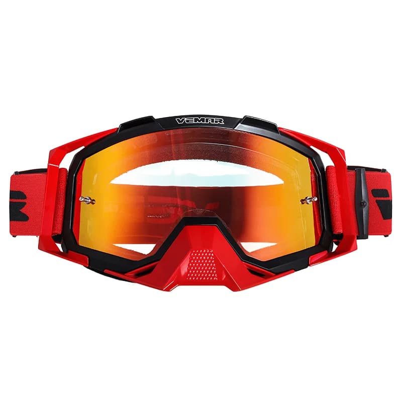 Occhiali da Moto Antivento Antipolvere Antisabbia da Uomo, Montatura per Casco Off-road Senza Lenti, Attrezzatura per Sci