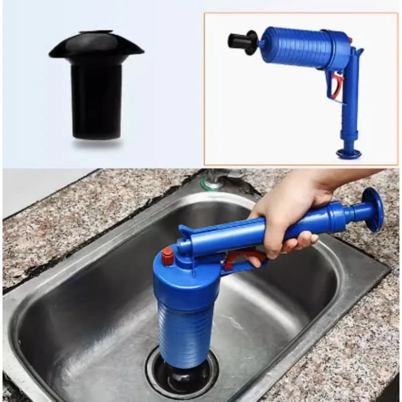 Detergente per drenaggio a pressione del tubo gocciolante, spazzola per la pulizia delle fognature, dragaggio della toilette della cucina, lavabo a stantuffo, strumento per la rimozione del blocco del tubo