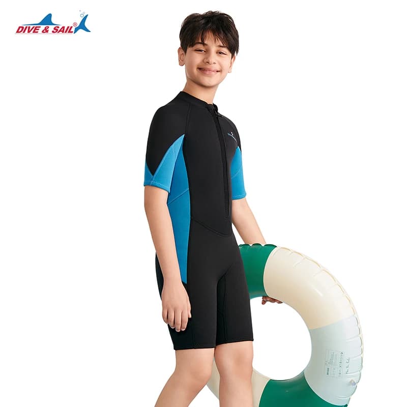 Children's Mute 2.5 mm neoprene dive mute for cold water Short/full thermal bath costume for teenagers Snorkeling mute for surfing