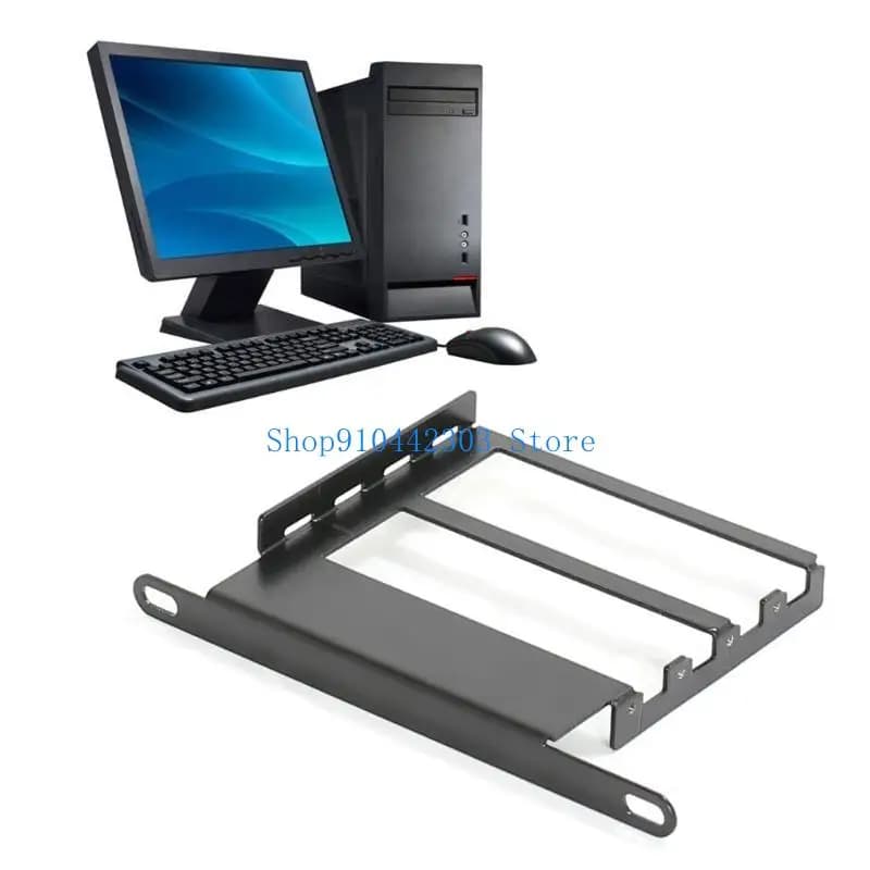 Supporto Regolabile Tipo E per Scheda Grafica GPU, Supporto Interno Fai-da-Te per Case di Computer