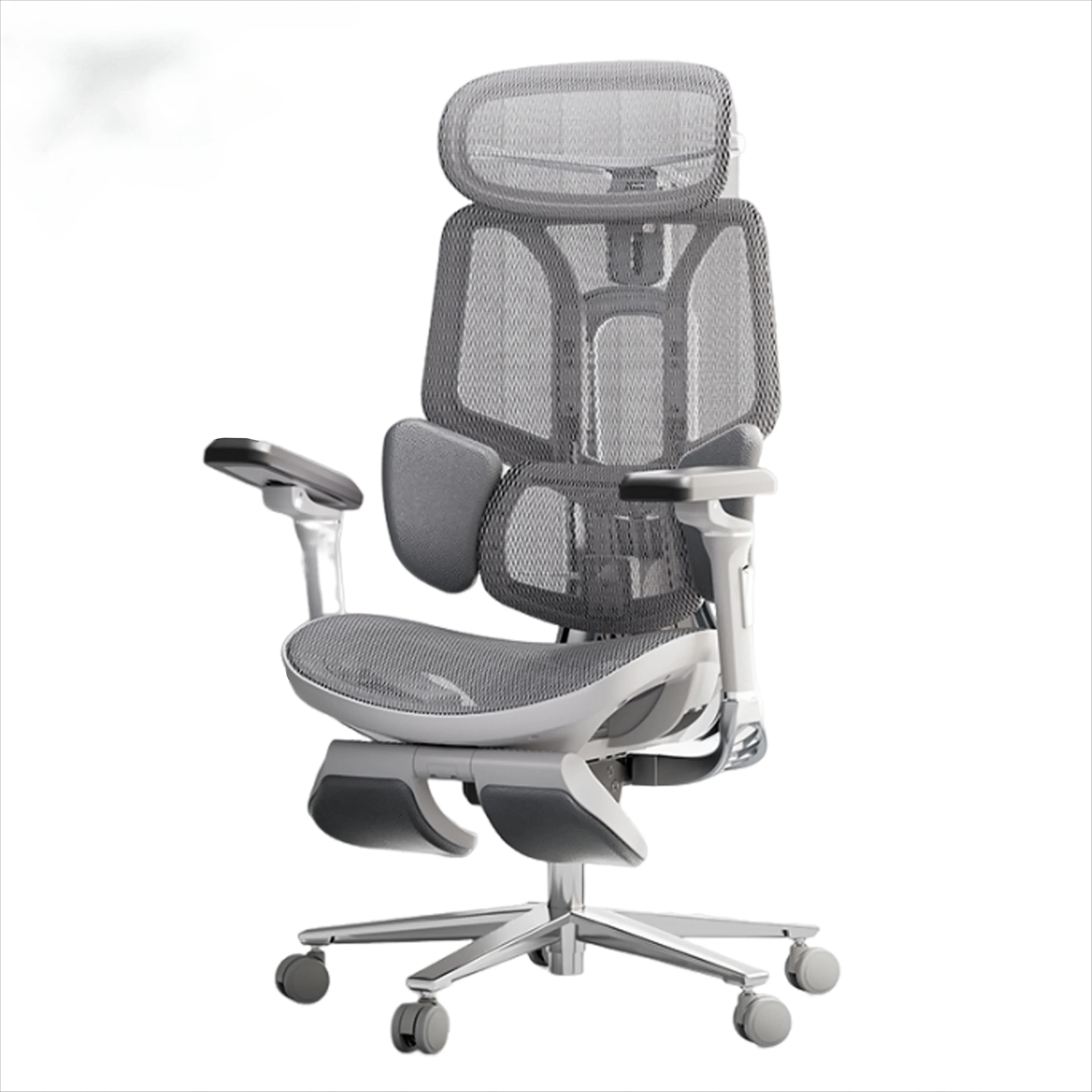Sedia da Gaming E3 PRO 4.0 Structure Master Mesh, Ergonomica e Moderna, per Computer e Ufficio, con Poggiapiedi Opzionale