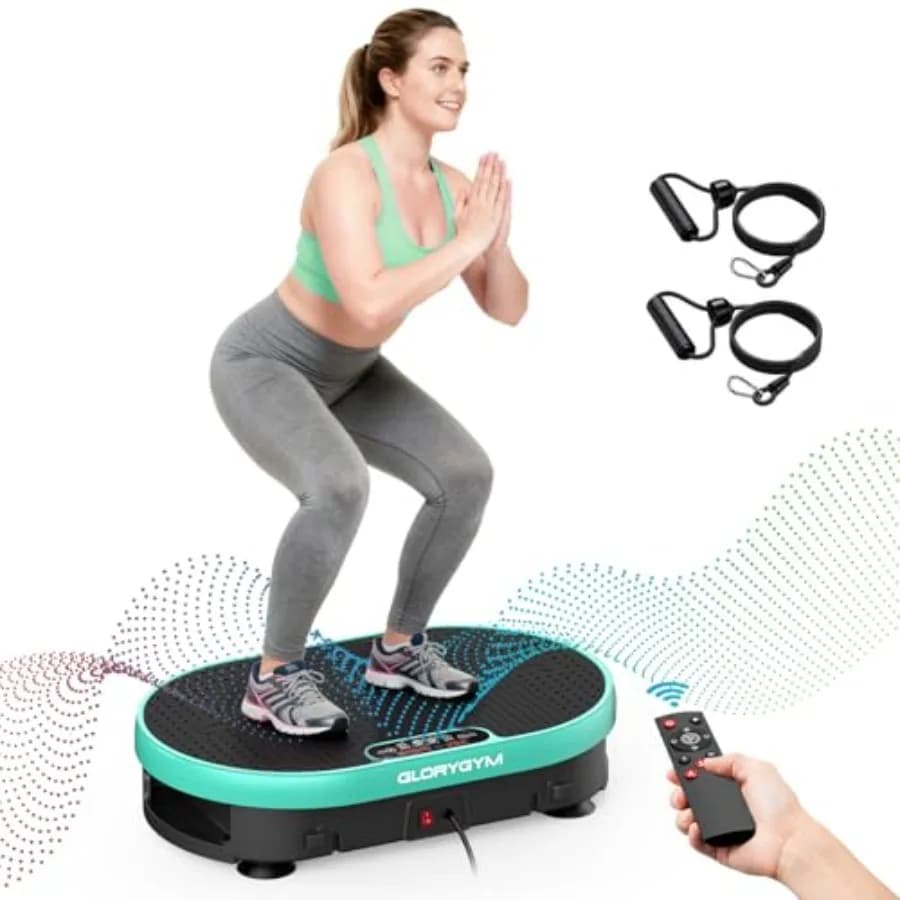 Vibration Plate Fitness Platform Exercise Machine Agitator for the whole body for weight loss Burning fat Vibration Shaking workout muscles
