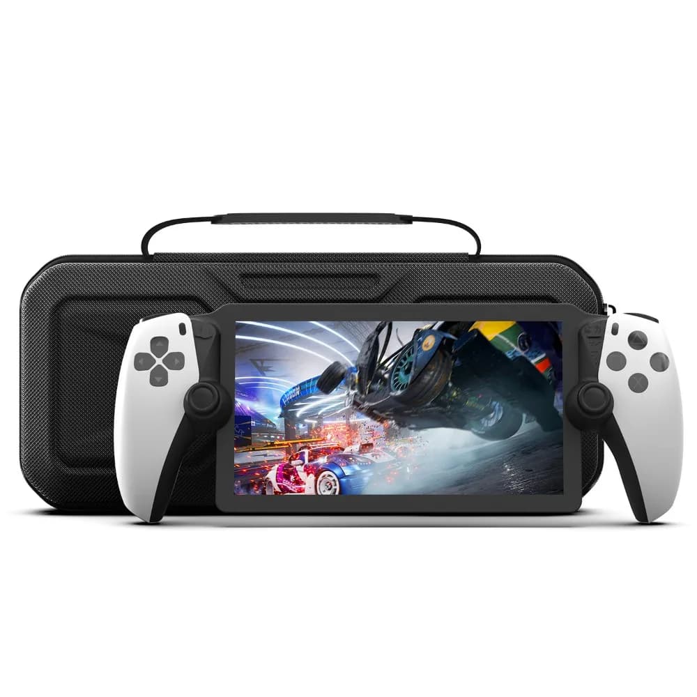 Applicabile al portale PS5 con cerniera portatile, borsa rigida in EVA, borsa portaoggetti portatile, borsa portatile antigoccia e antiurto