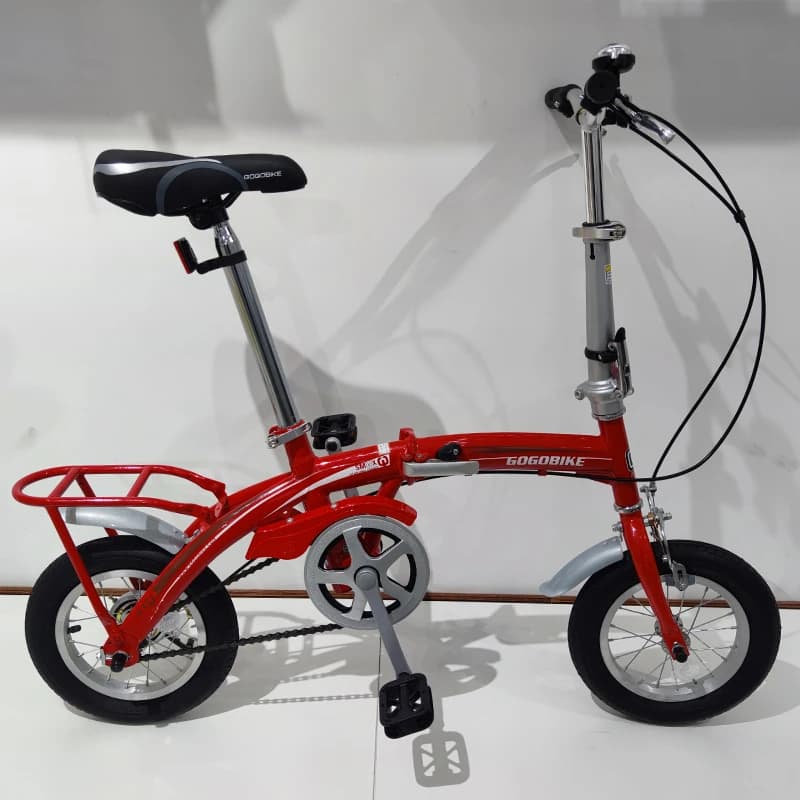 gogobike folding 12 inch ultralight mini portable walking bike for male and female students