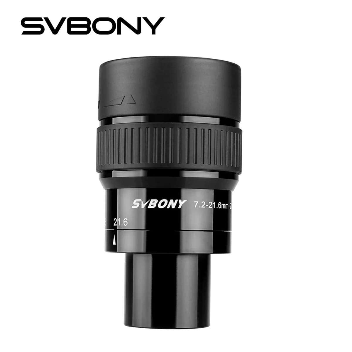 SVBONY Oculare per telescopio zoom da 1,25'' 7,2-21,6 mm/9-27 mm Super grandangolare completamente multistrato Accetta oculari da 1,25" SV191