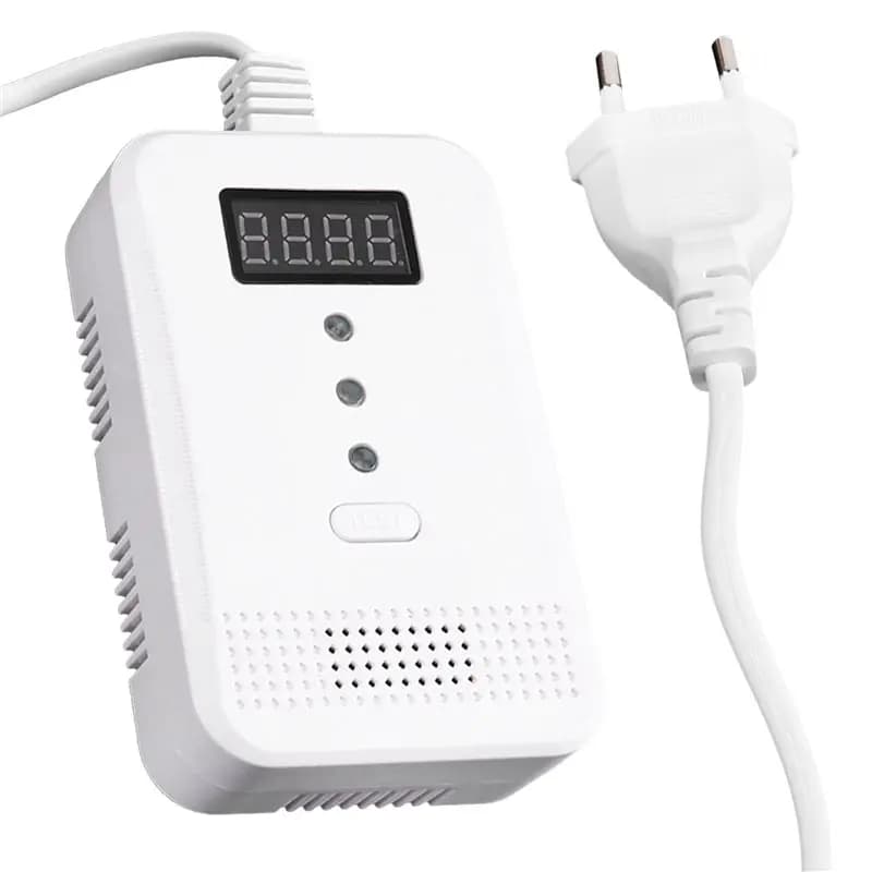 【RECOMENDAR】Rilevatore di gas combustibile di monossido di carbonio con display digitale vocale Rilevatore di allarme composito