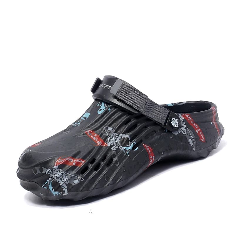 Fashion Thick Sole Men's Sandals Summer Large Size Casual Lightweight Soft Daily Footwear Men's Women's Slippers