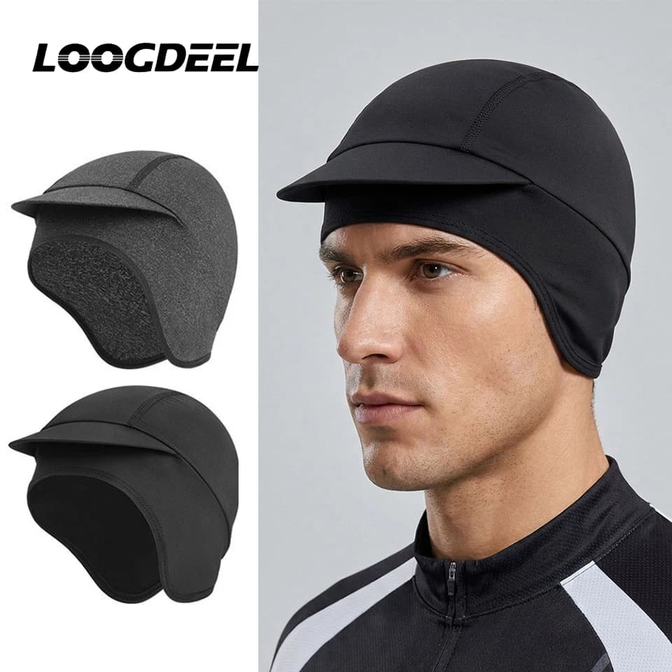 LOOGDEEL Passamontagna Estivo Rinfrescante, Cappello Sportivo Resistente al Sole, Sottocasco in Seta Ghiaccio, Copriviso per Ciclismo, Pesca ed Escursionismo