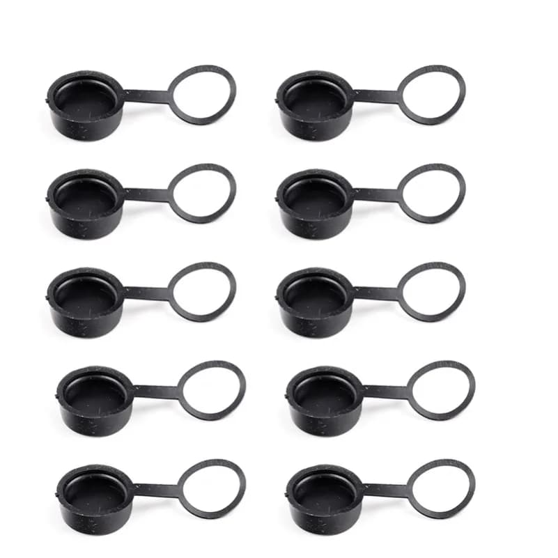 Copertura universale per porta di ricarica per auto per equilibrio scooter Custodia protettiva per connettore cavo con cappuccio impermeabile antipolvere