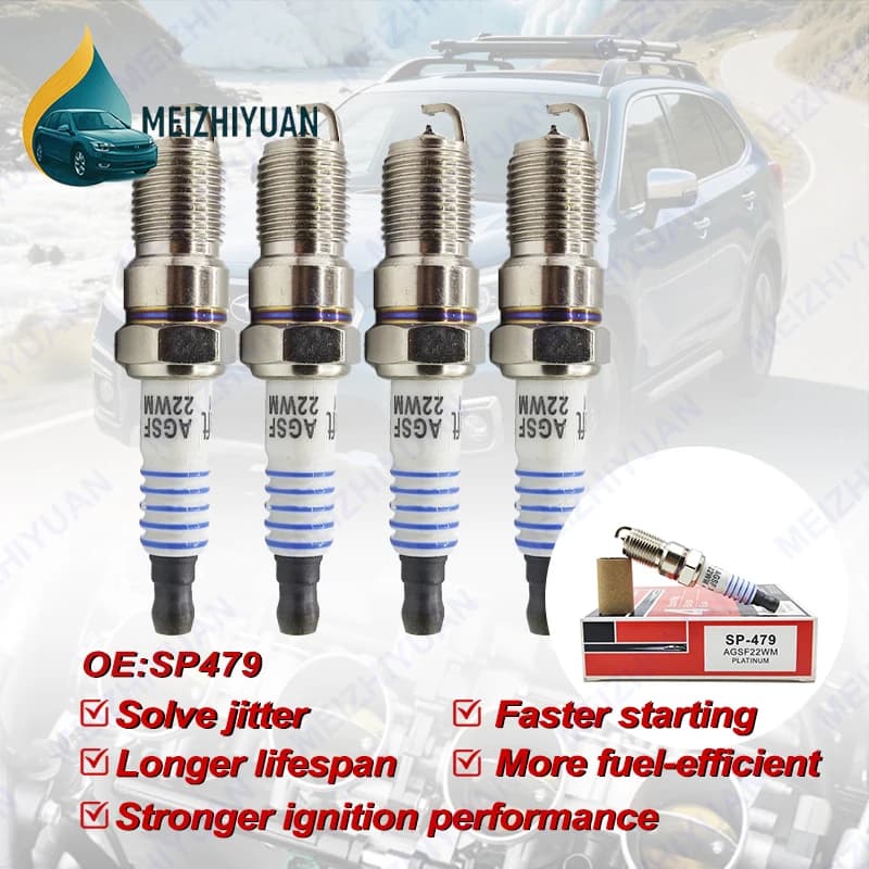 4/8PCS SP-479 AGSF22WM Candele con candele in platino per Ford Lincoln Mazda Peugeot Escursione Panoz Expedition SP479 AGSF-22-W