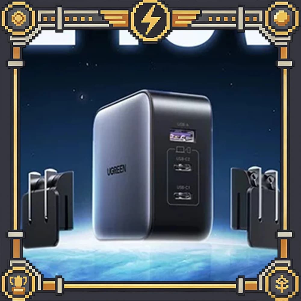 UGREEN X558 Gallium Nitride Adapts To New Charging Power. Gallium Nitride Charger Charger, Mobile Phone Fast Charging Head