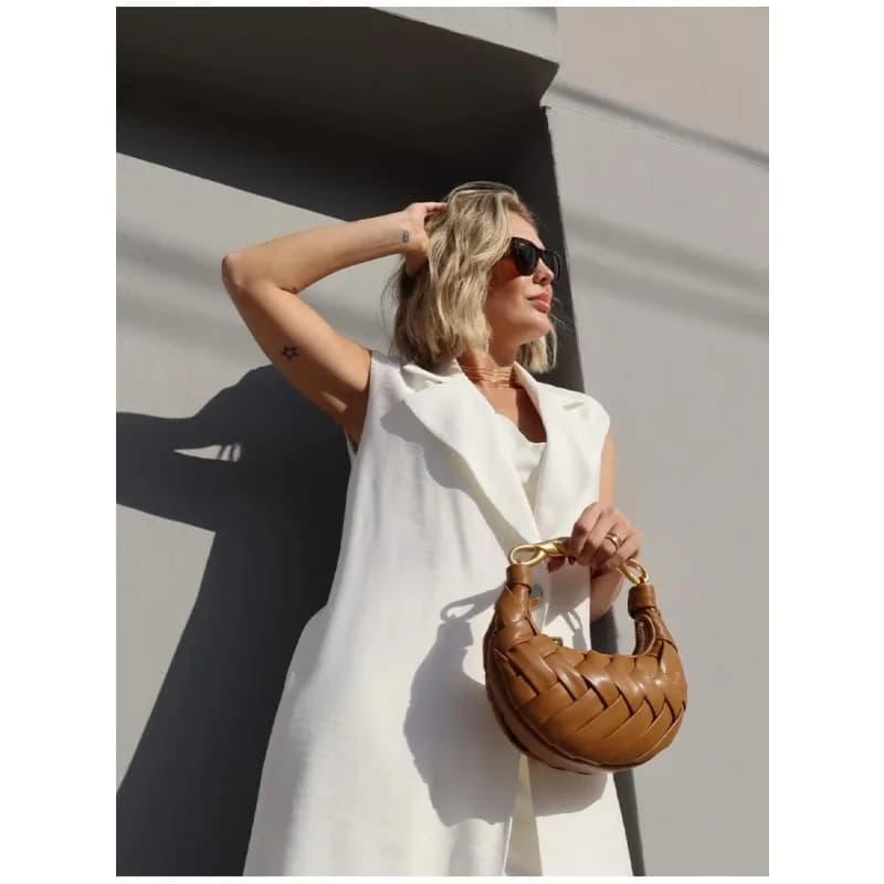 JW PEI Borsa a nido d'uccello, borsa in tessuto, borsa a tracolla da donna, borsa a tracolla, borsa piccola, peluche, versatile