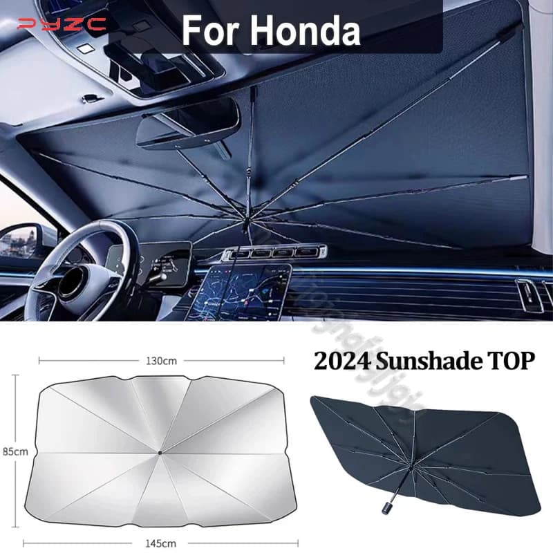 Auto Parasole Parabrezza Ombrello Per Honda Civic CRV CR-V JADE Accord Fit Odyssey Acura Auto Anteriore Parasole Parasole Pieghevole