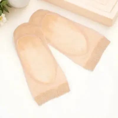Summer Yoga Socks Women Two toed Open Toe Backless Thin Breathable Cotton Lightweight Comfortable Elastic Soft Practical