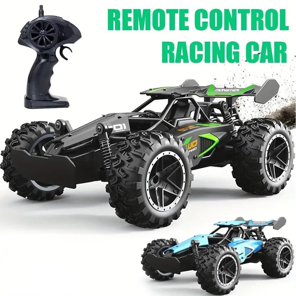 RC Car 1:16 Model With LED Lights Alloy 2.4G Radio Off-road Remote Control Climbing Vehicle Outdoor Cars Drift Race Toys Gifts