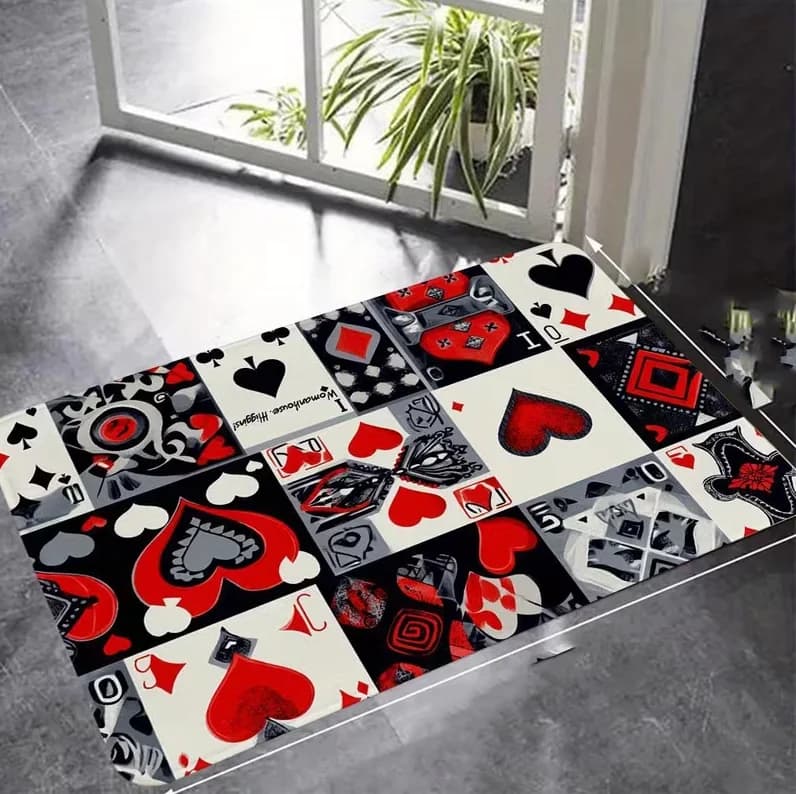 Tappeto Moderno per Ingresso, Casa, Auto, Giocattoli, Camera da Letto, Soggiorno, Cucina, Decorazione Interna, Tappeto Decorativo per le Feste