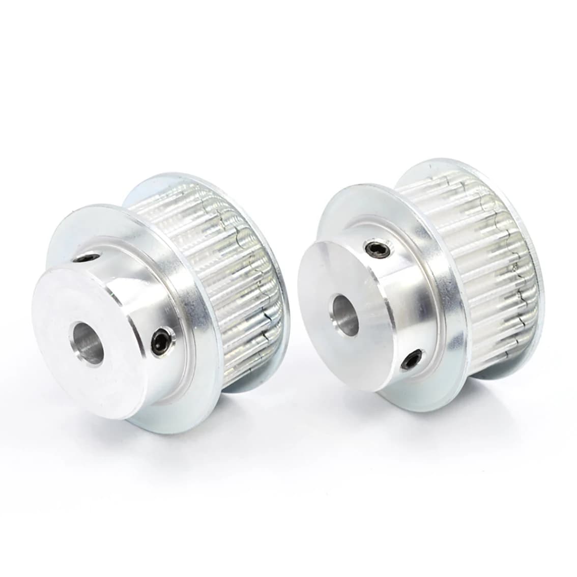 1Pcs BF Type Slot Width 32mm 26-50 Teeth HTD 8M Timing Belt Pulley Bore 8/10/12/12.7/15-30mm For 30mm Belt 3D Printer Parts