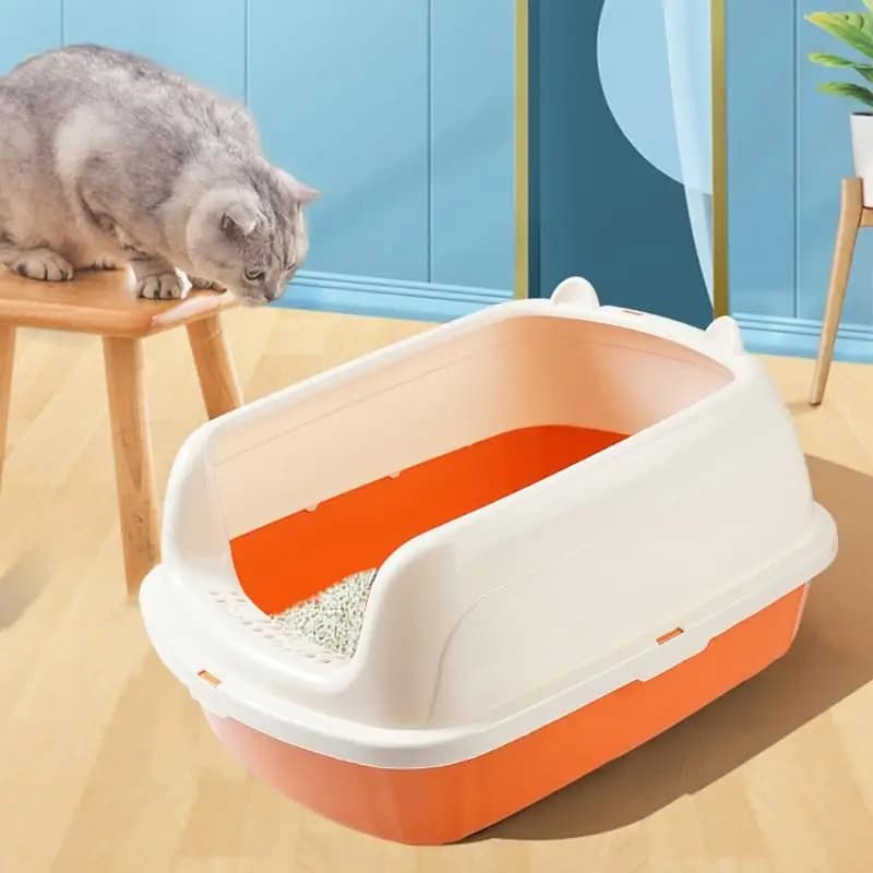 Nuova lettiera per gatti Semi-chiusa toilette per gatti grassi oversize aperta lettiera per gatti aperta Extra-large